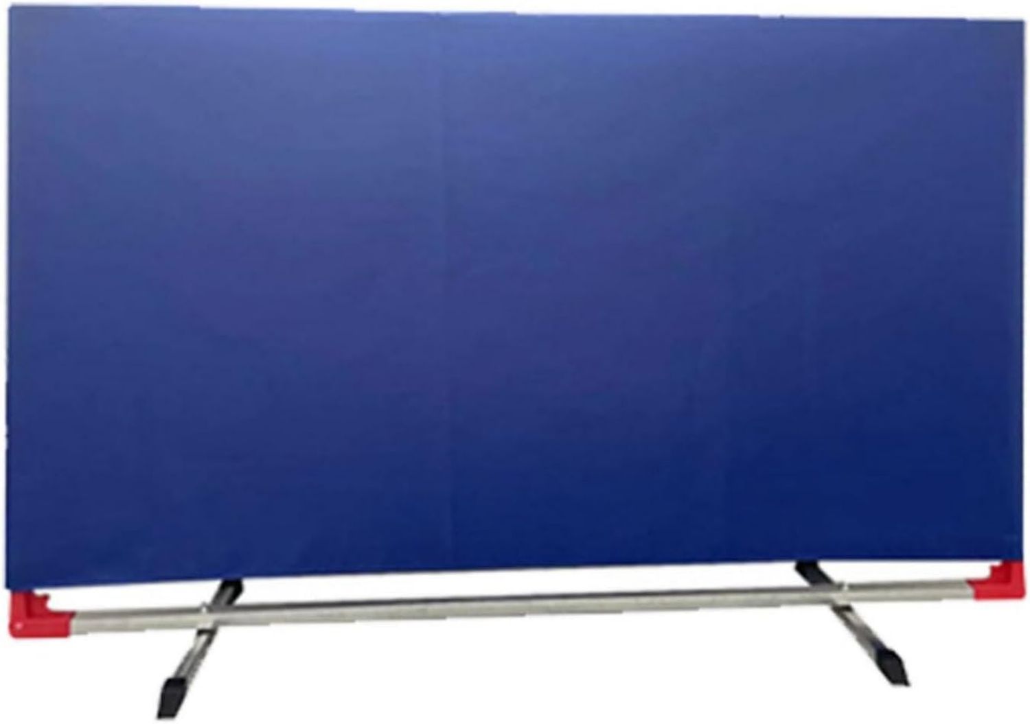 Barrière de tennis de table - pliable, avec écran, 140 x 80 cm, bleu
