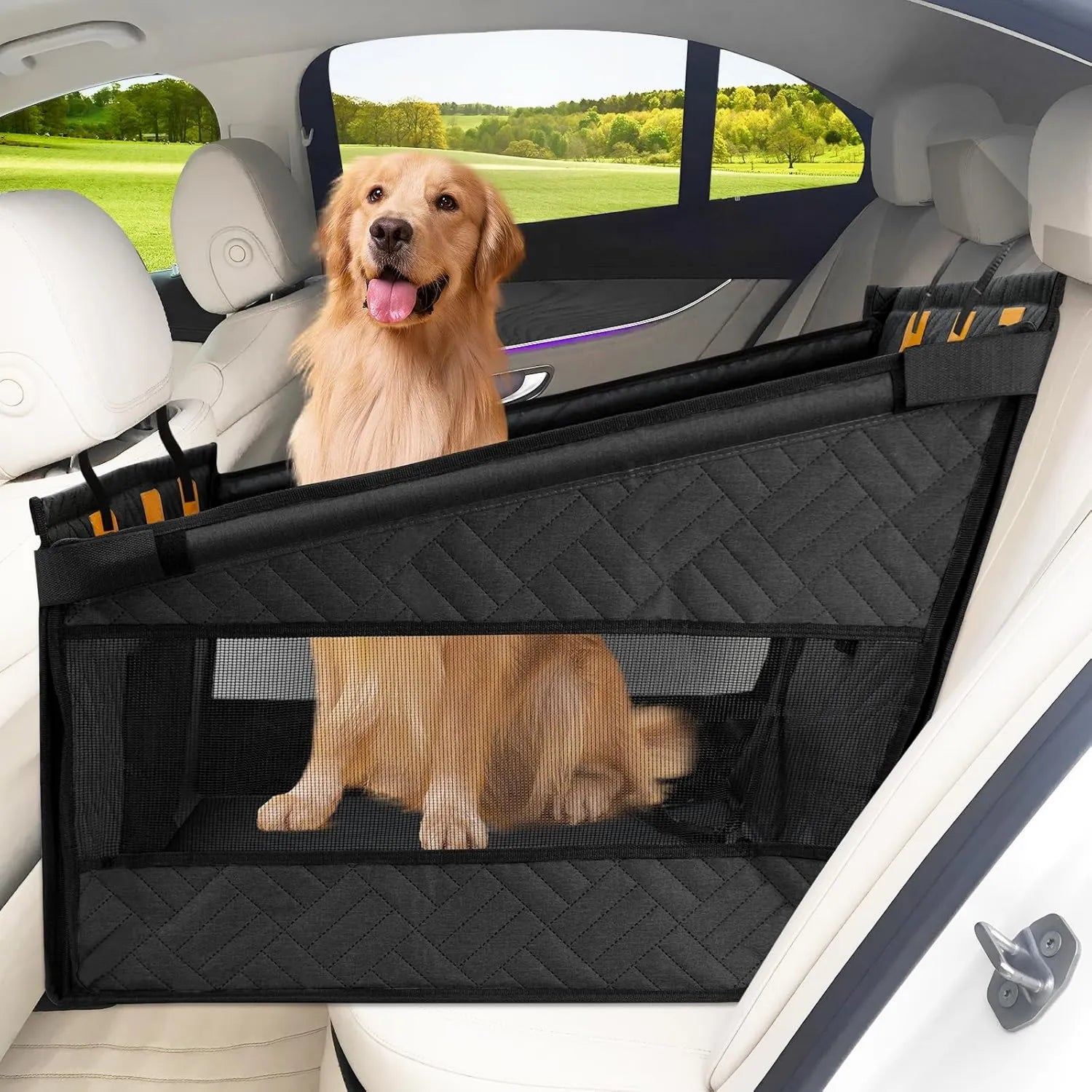 Siège auto pour animaux – pour chiens de taille moyenne et grande, 75 kg