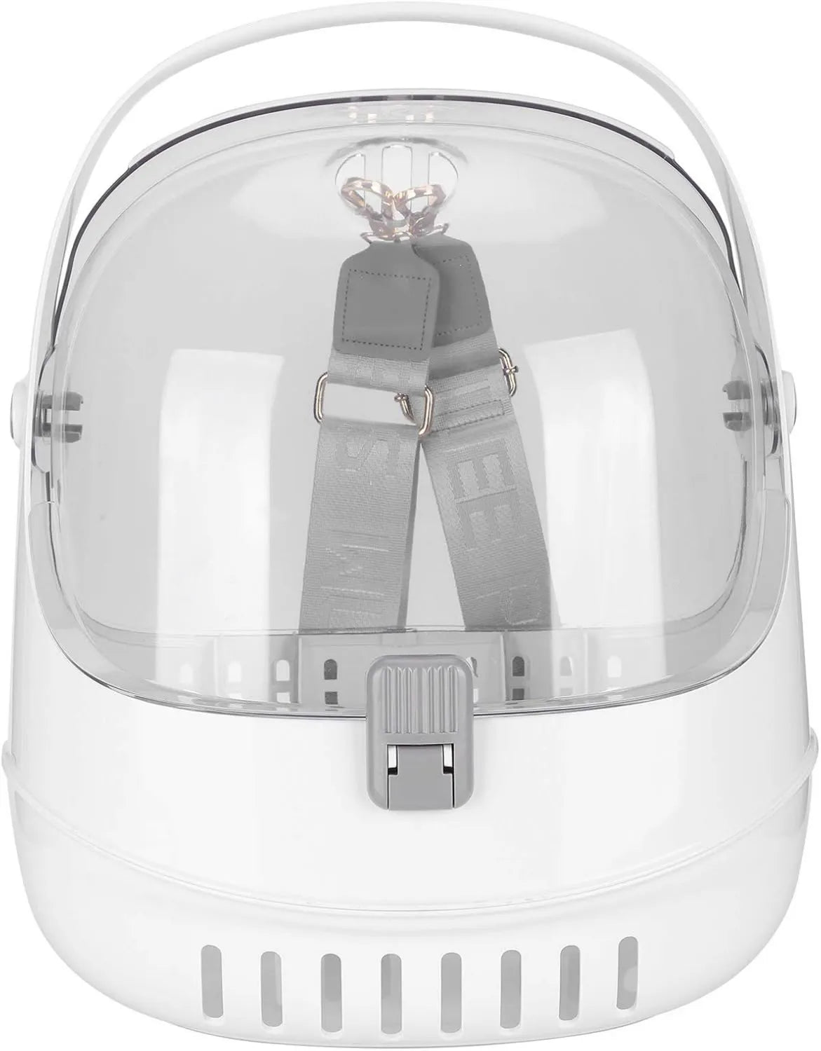 Sac de transport pour animaux: avec Bandoulière (Chat interstellaire Style Blanc