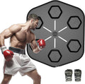 Machine de boxe musicale - noir