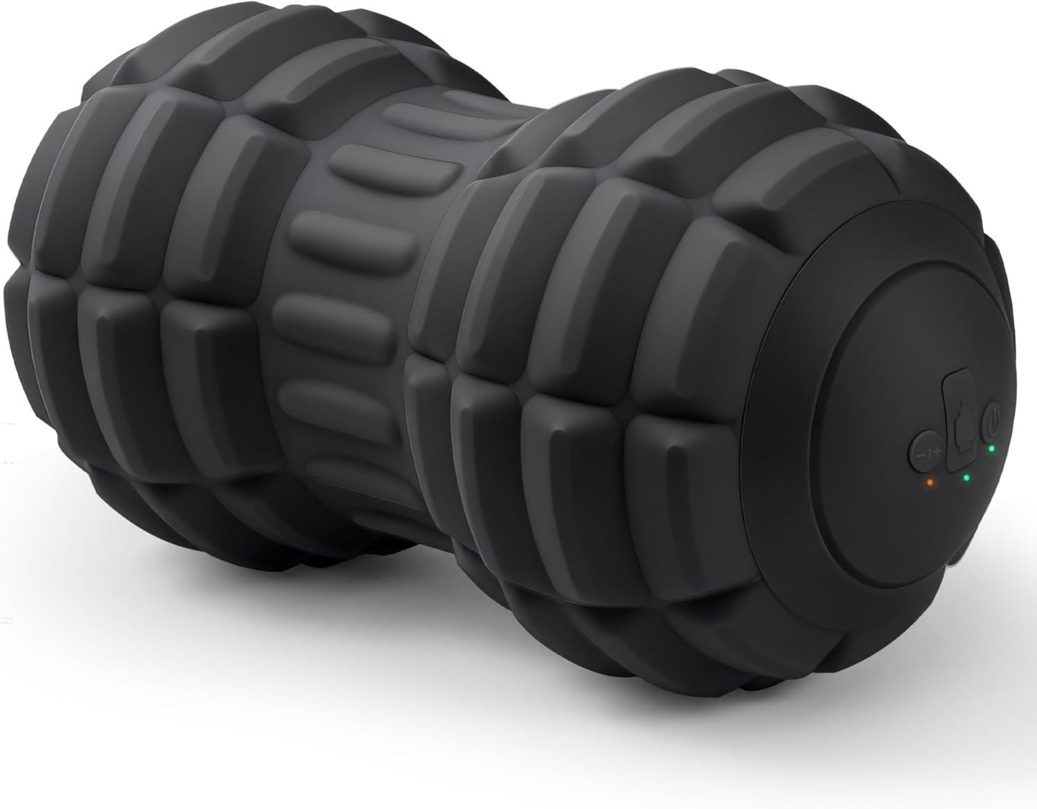 Balle de massage vibrante en forme d'arachide pour fasciite plantaire: format portable, 4 vitesses