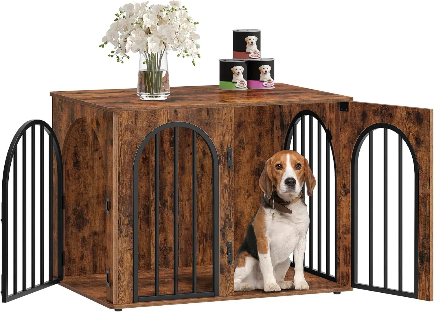 Chenil pour chien: Table d'Appoint, 80 × 56 × 61 cm